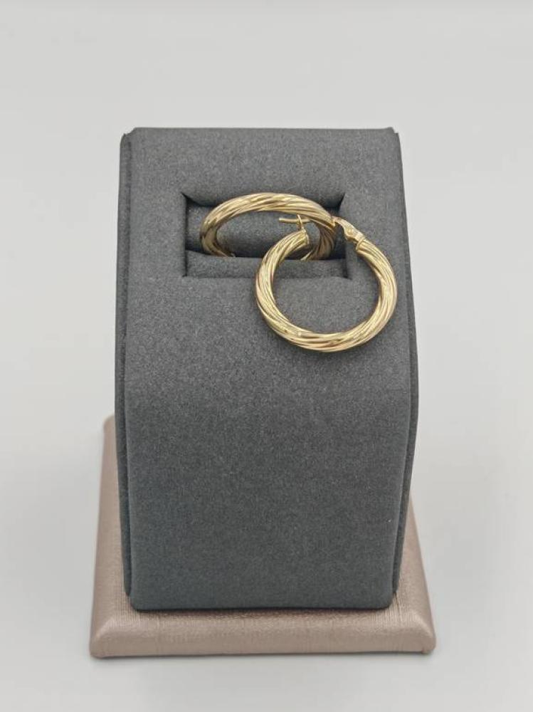 Earring 18K Gold - حلق ذهب عيار 18