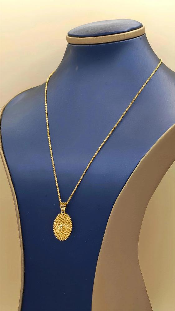 Necklace 21k Gold - عقد ذهب عيار 21