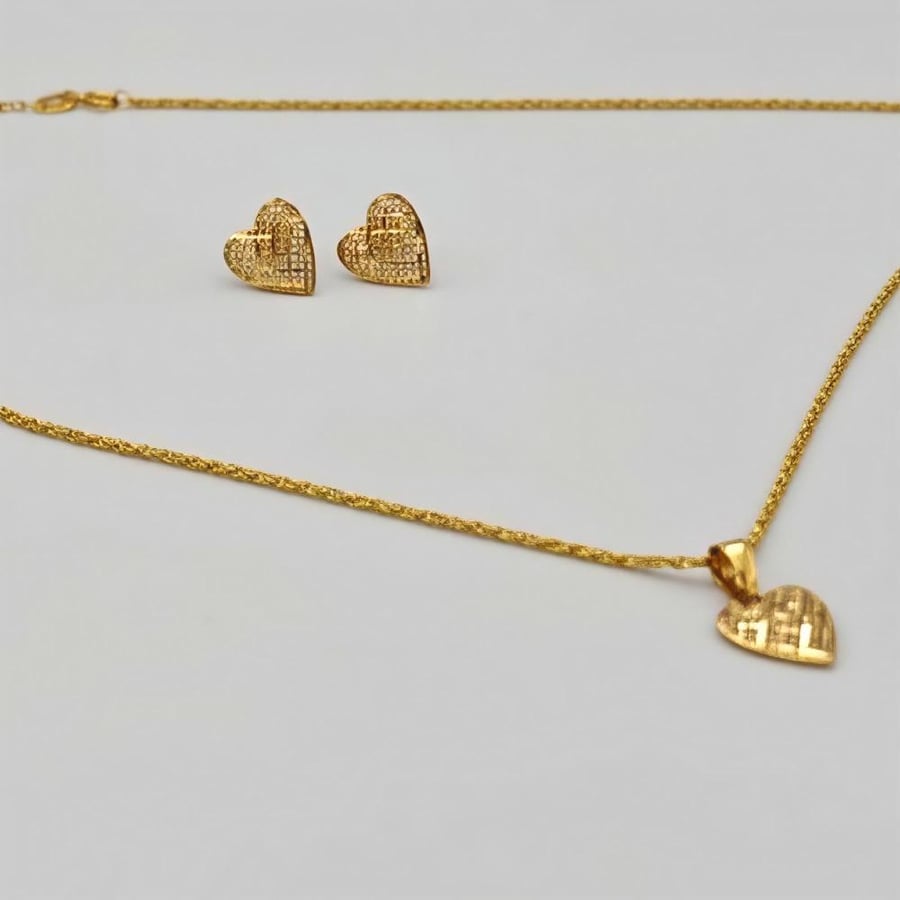 Set 18k Gold - طقم ذهب عيار 18