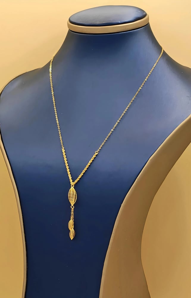 عقد ذهب عيار 21 - Necklace 21k