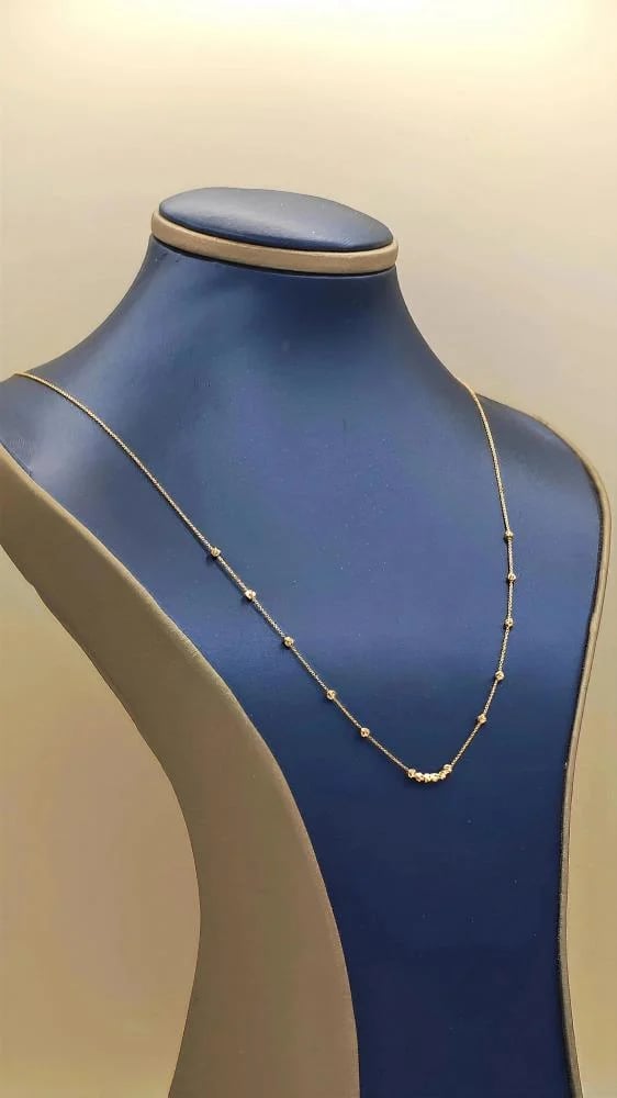 عقد ذهب عيار 21 - Necklace 21k