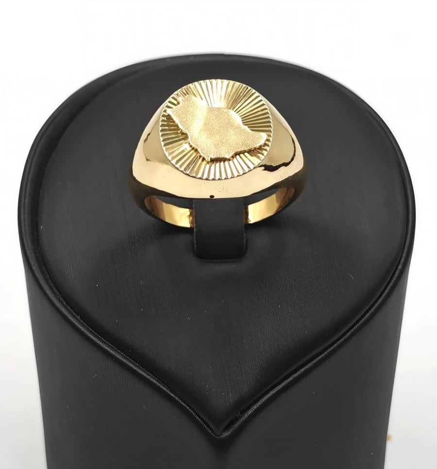 خاتم ذهب عيار - 18K Gold Ring