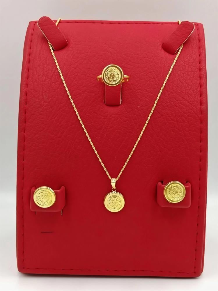 Coin Set 18k Gold