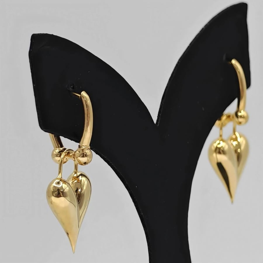 Earring 18K Gold - حلق عيار 18