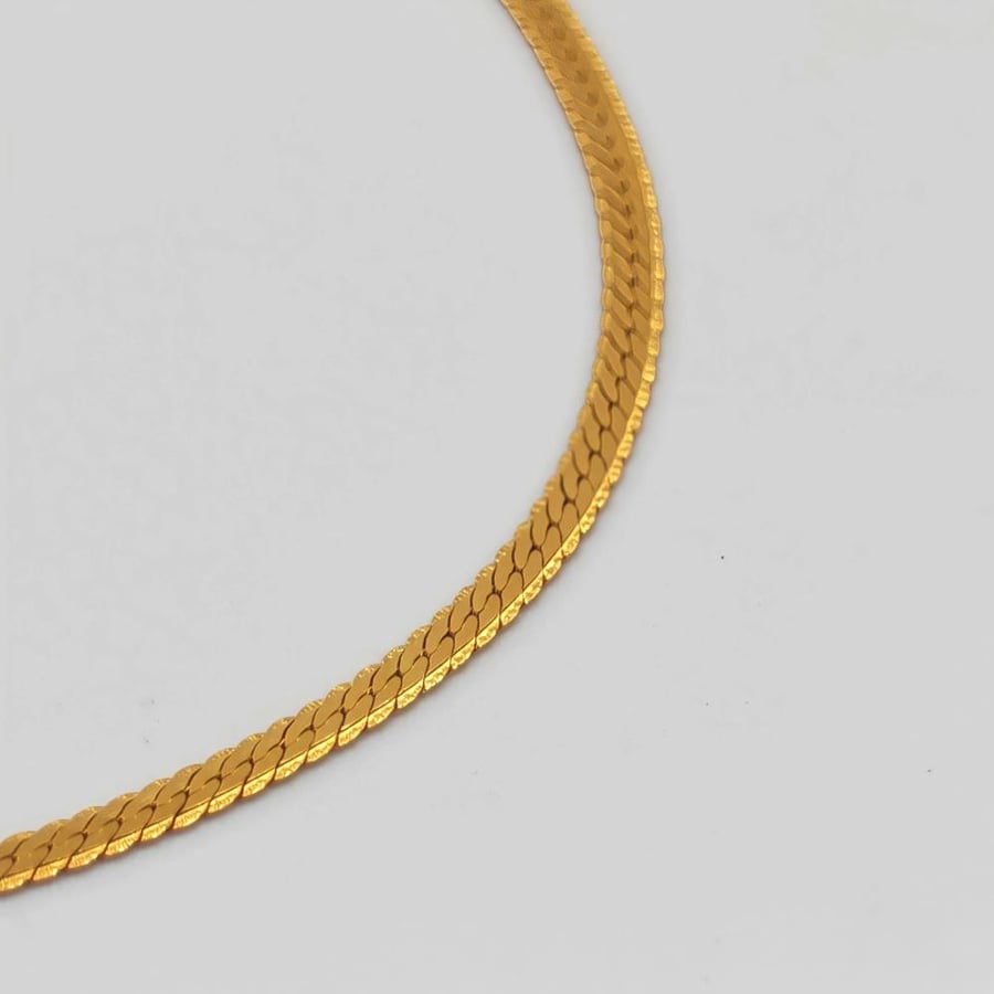 21k gold Anklet - خلخال ذهب عيار 21
