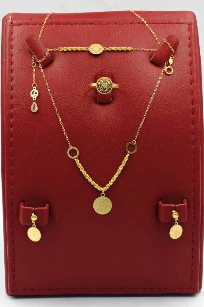 طقم ذهب عيار 21 - 21K Gold set