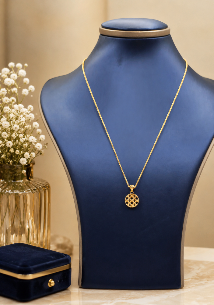 عقد ذهب عيار 21 - 21K Gold Necklace