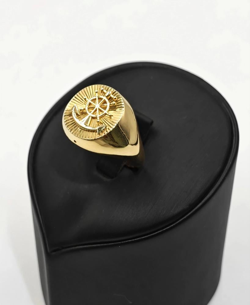 خاتم ذهب عيار - 18K Gold Ring