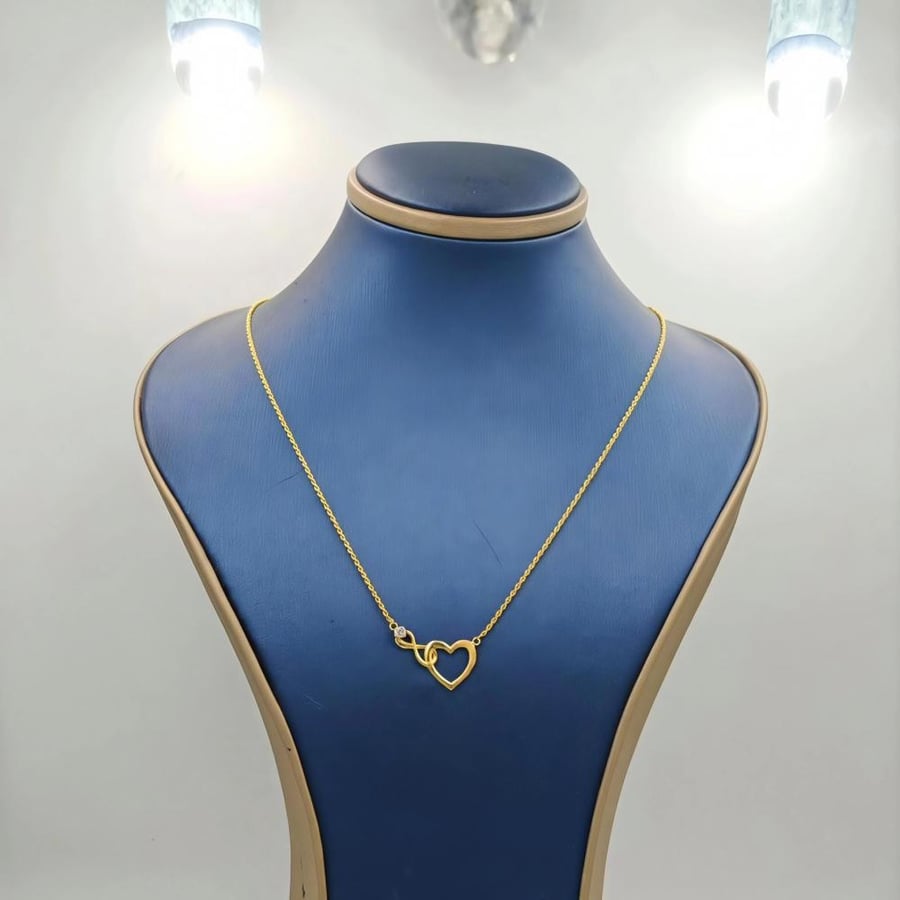 عقد ذهب عيار 18 - 18K Gold  Neklace