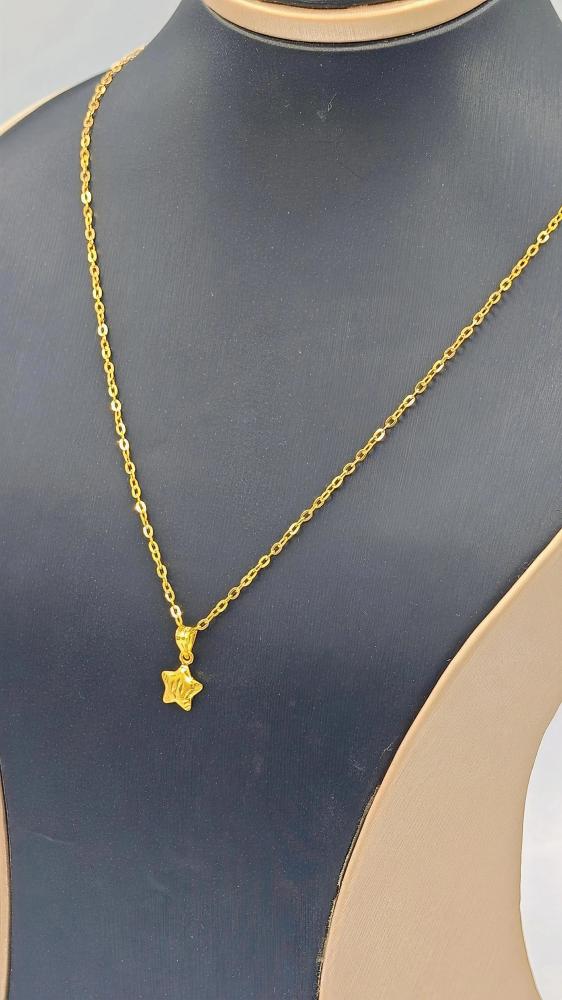عقد عيار 18 - Necklace gold 18K