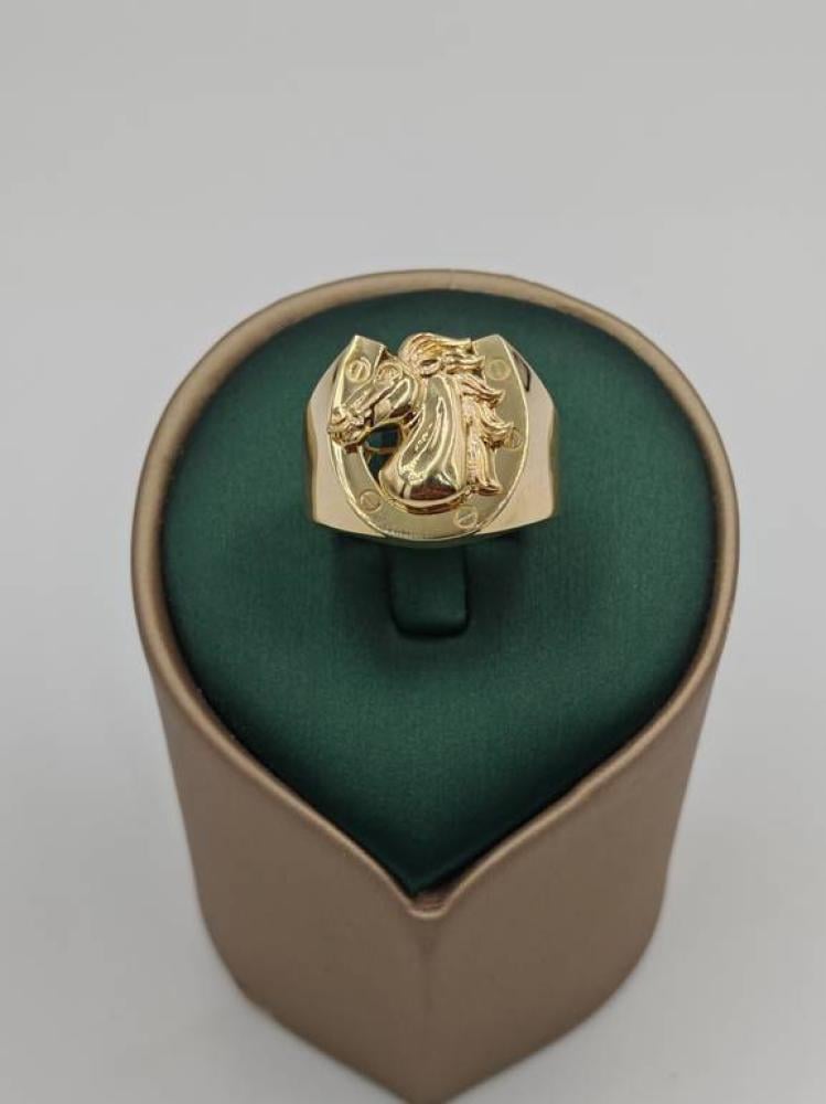 Men Ring 18K Gold- خاتم رجالي عيار 18
