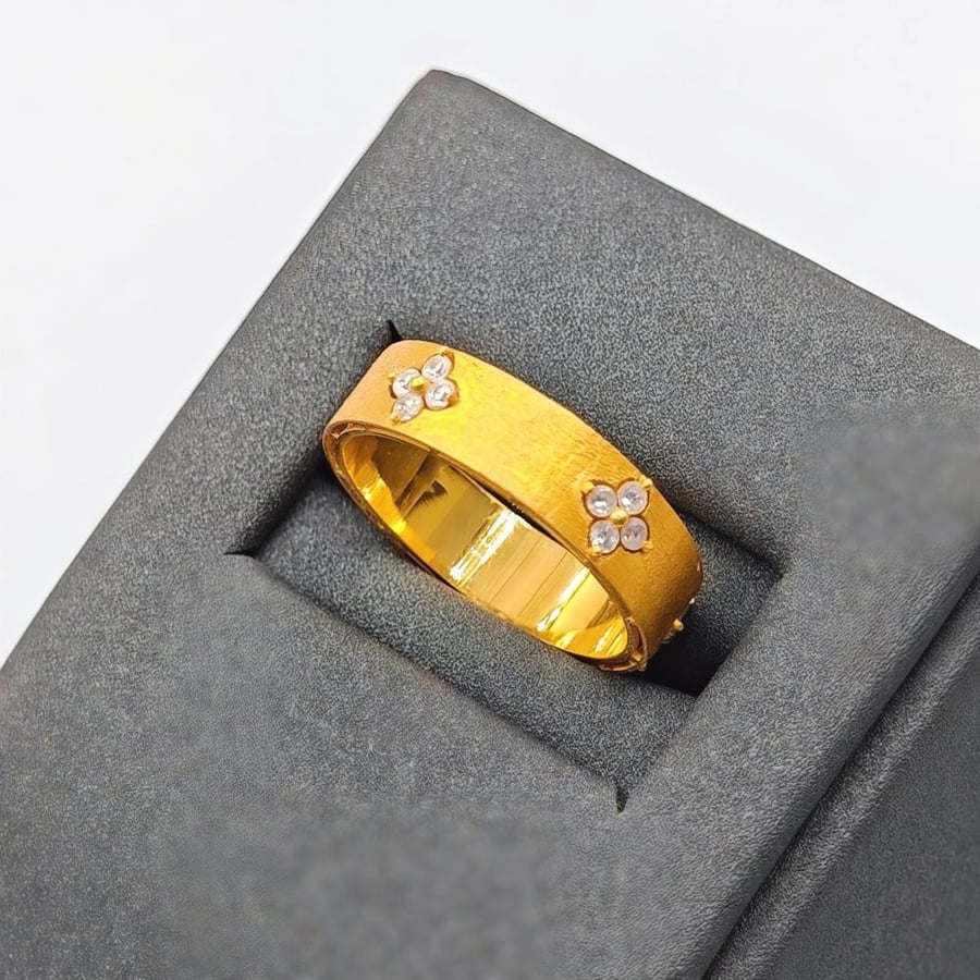 21K Gold Ring - خاتم ذهب عيار 21