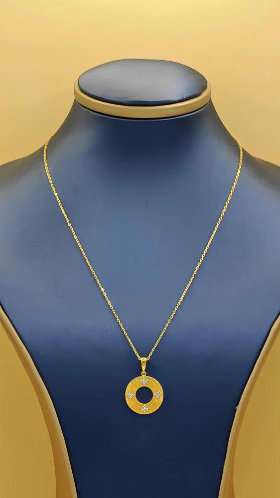 عقد ذهب عيار 21 - Necklace 21k