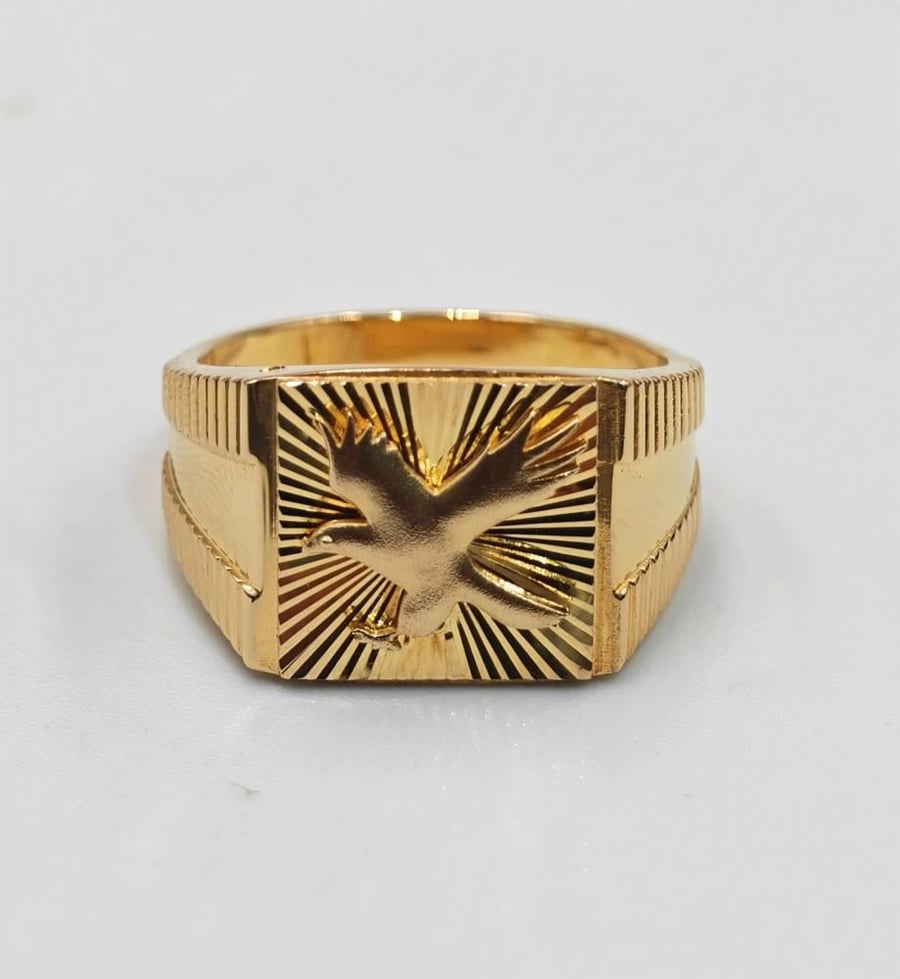 خاتم ذهب عيار - 18K Gold Ring