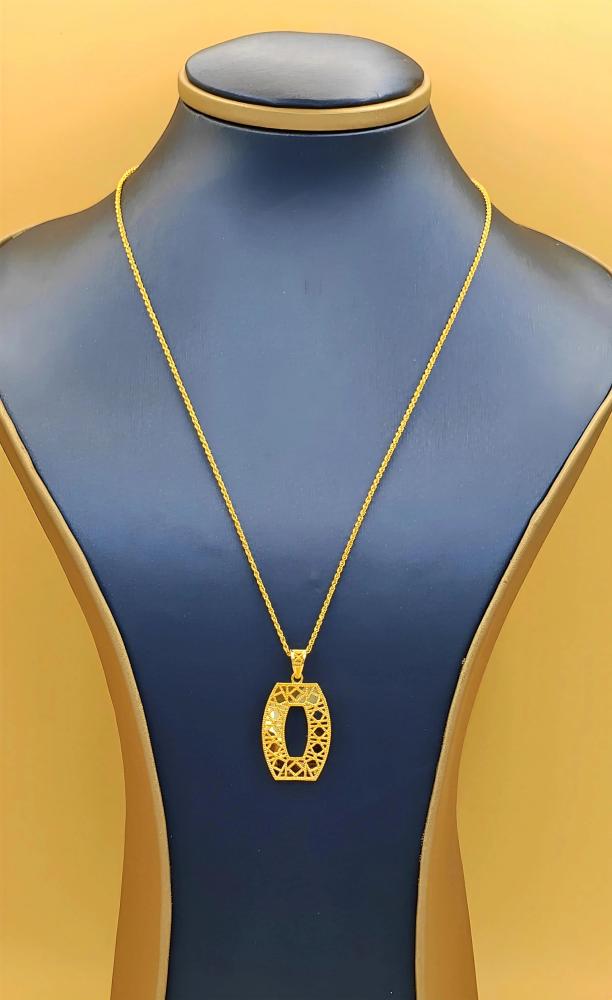 عقد ذهب عيار 21 - Necklace 21k