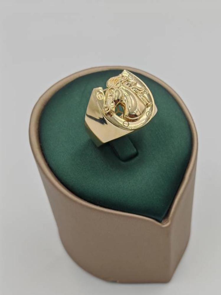 Men Ring 18K Gold- خاتم رجالي عيار 18