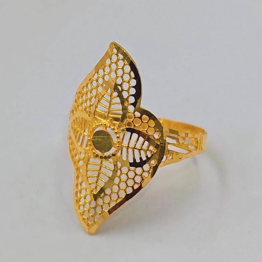 21K Gold Ring - خاتم ذهب عيار 21