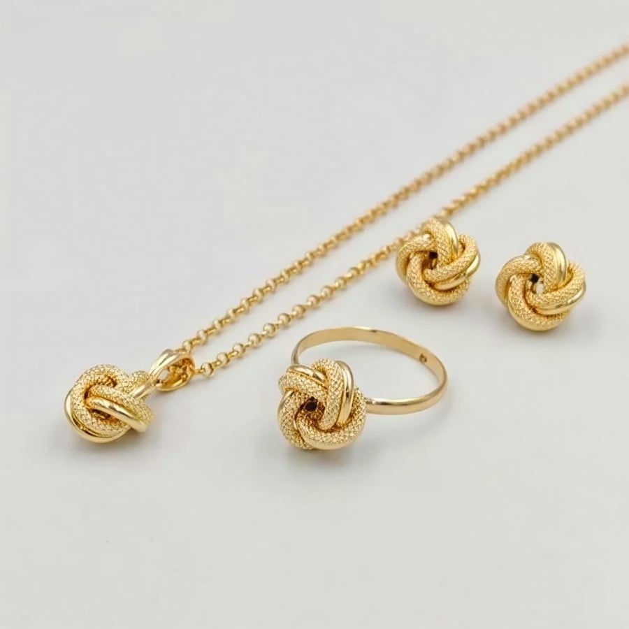 Set 18k Gold - طقم ذهب عيار 18