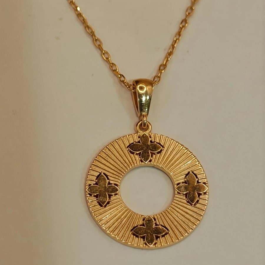 عقد ذهب عيار 21 - Necklace 21k