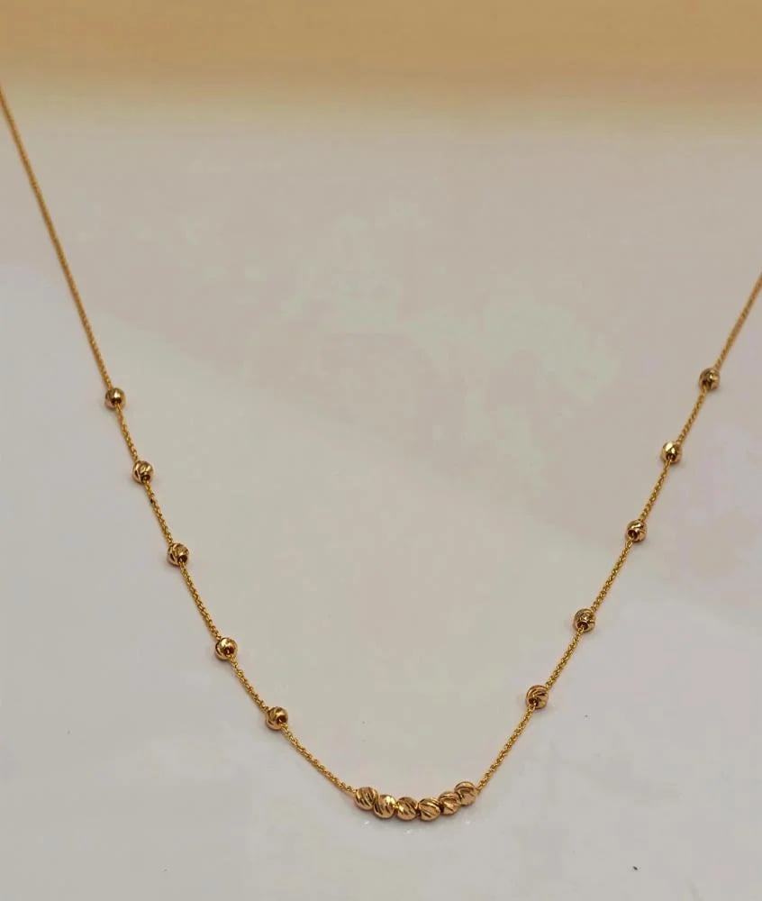 عقد ذهب عيار 21 - Necklace 21k