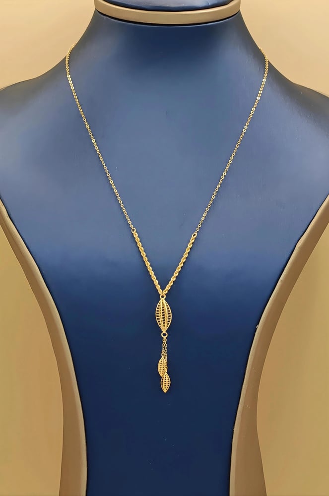 عقد ذهب عيار 21 - Necklace 21k