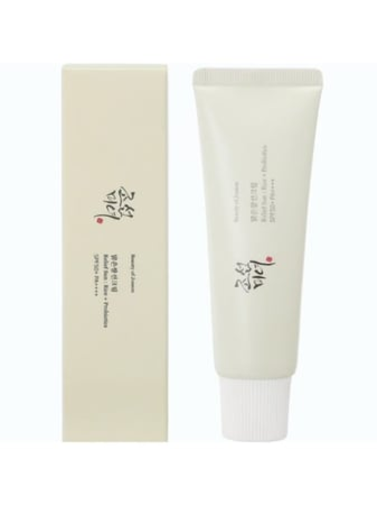 واقي شمس بيوتي اوف جوسون الكوري بخلاصة الأرز و البروبيوتيك - عامل حماية (SPF50+) - 50 مل