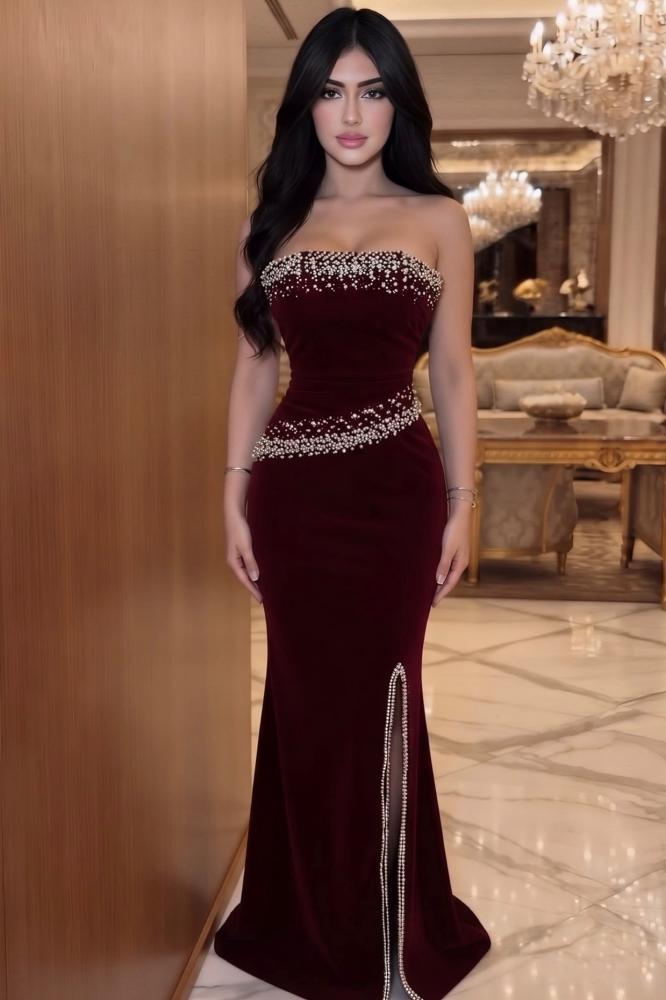 فستان سهره جوخ تطريز لول