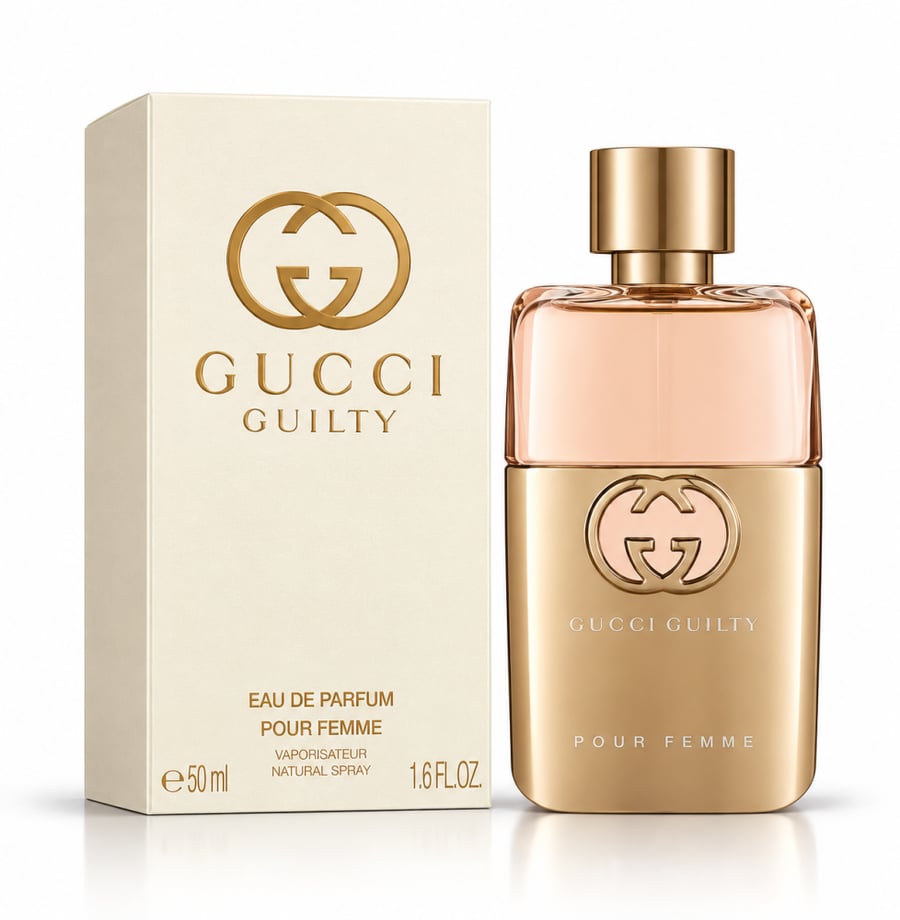 عطر قوتشي غليتي بور فيم الابيض او دو بارفيوم 90مل