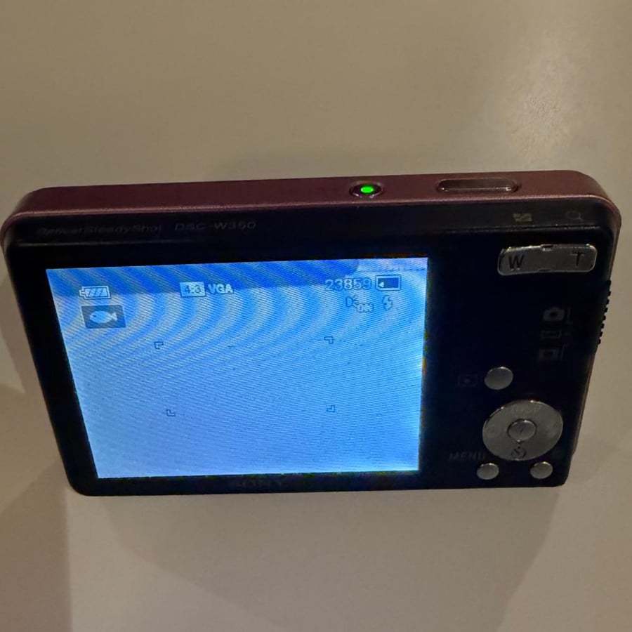 ‏Sony CyberShot DSC-W350