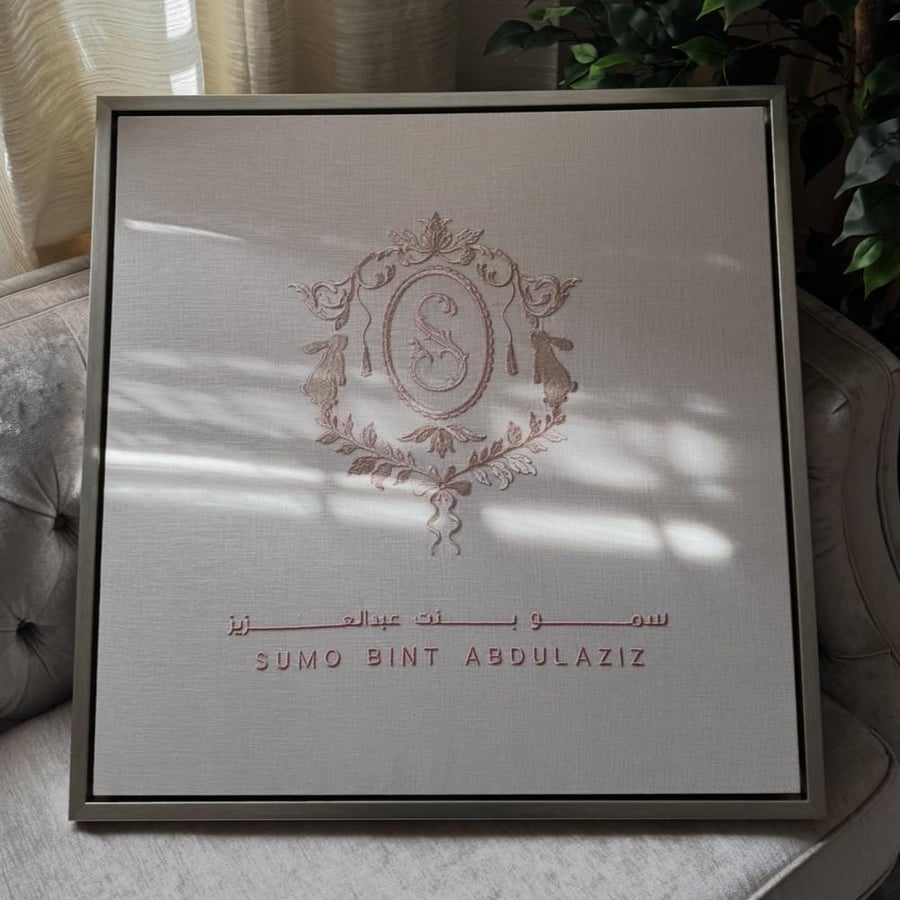 لوحة اسقبال 80*80 cm