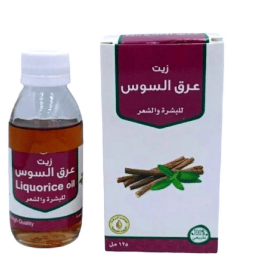 زيت عرق السوس معاصر البركة 125مل