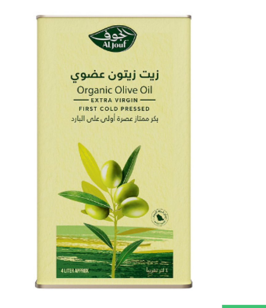 Al-Jouf olive oil, gallon, 4 liters
