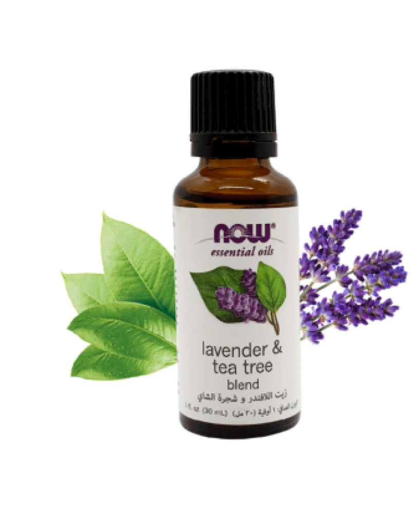 Now 30ml lavender and tea tree essential oil