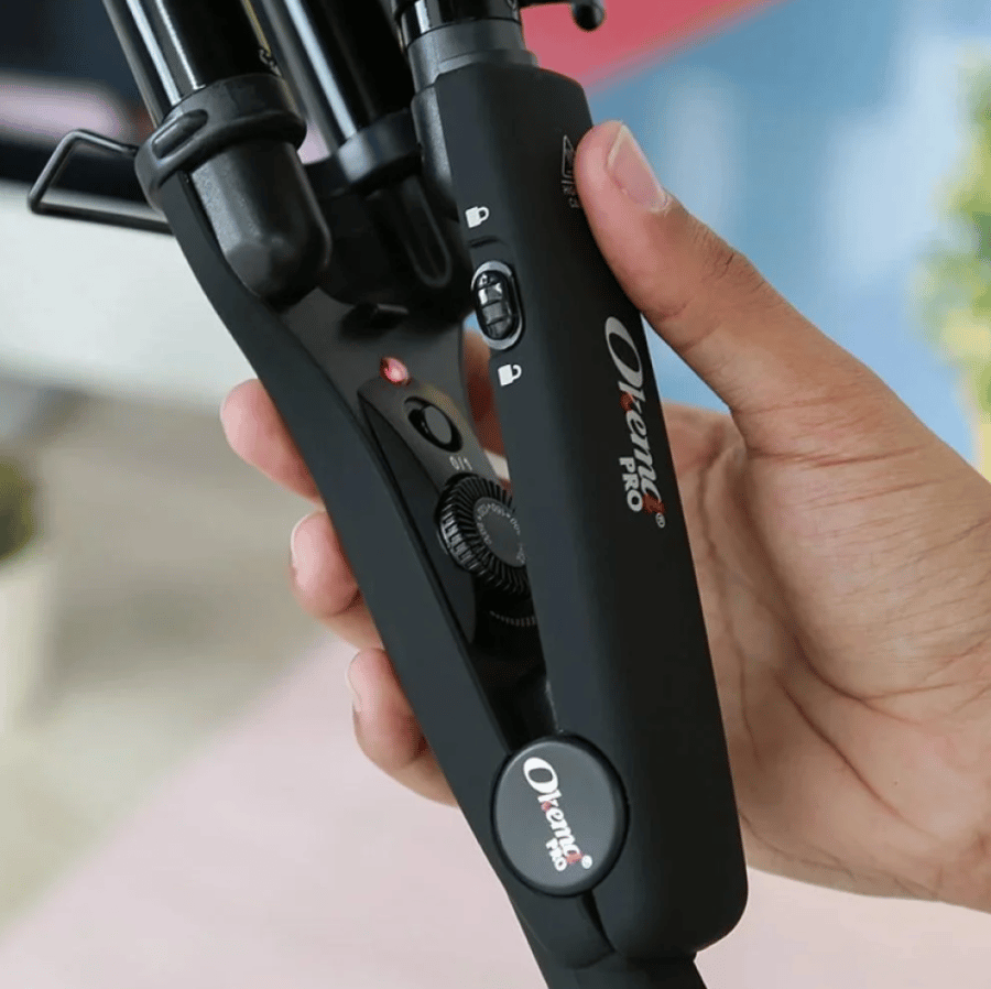 ويفي تمويج وتكسير الشعر الثلاثي من اوكيما OK-707