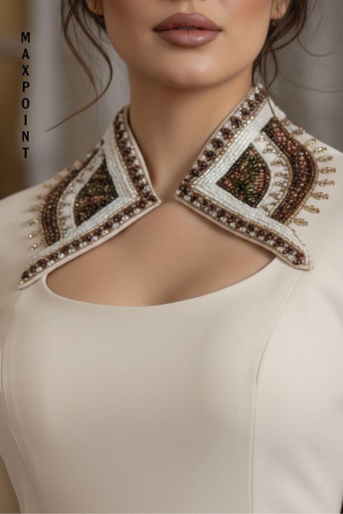 فساتين سهره ناعم وفخم بخامة فاخرة