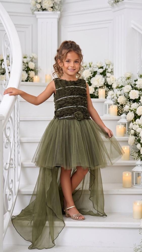 فستان "زمردة الصغيرة" (Little Emerald Gown)
