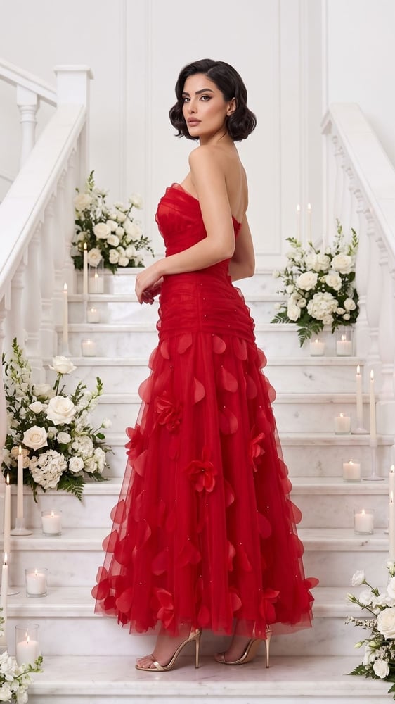 فستان "روز فيلفت" (Rose Velvet)