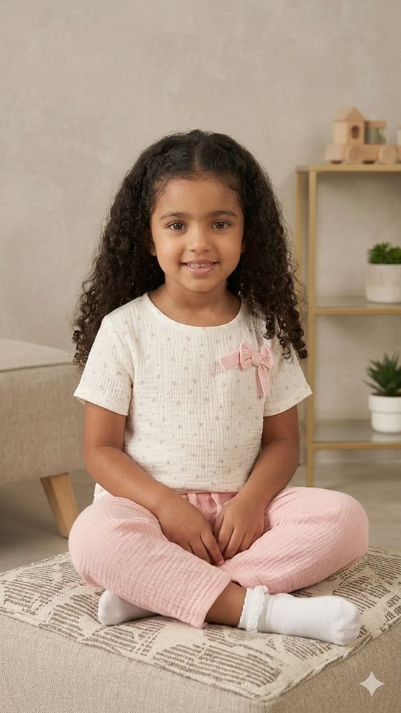 طقم "كاندي" الوردي (Candy Pink Set)