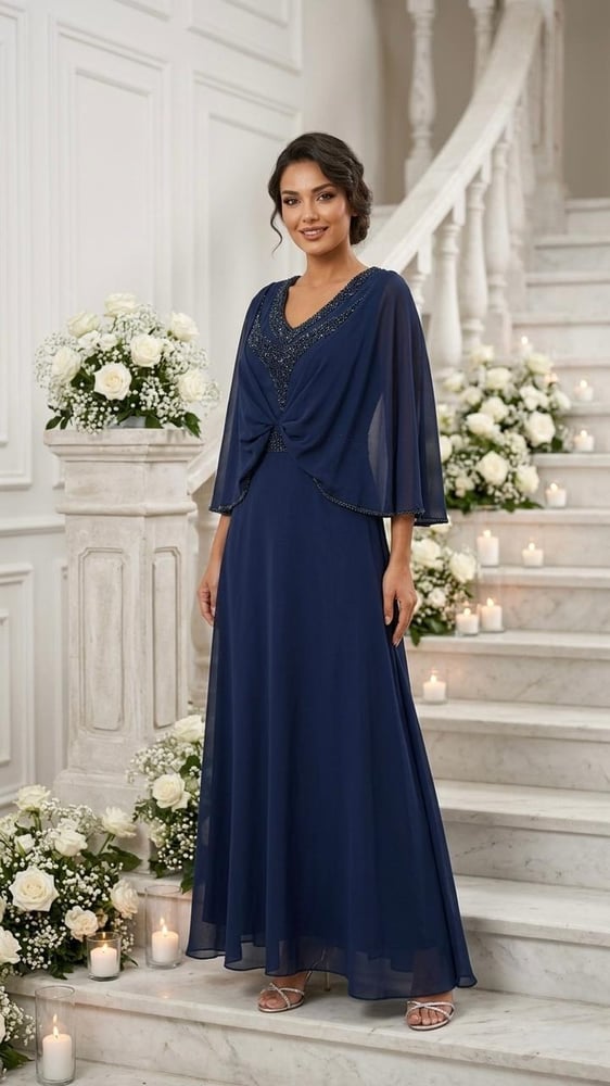 فستان إشراقة الليل" (Midnight Radiance Set)
