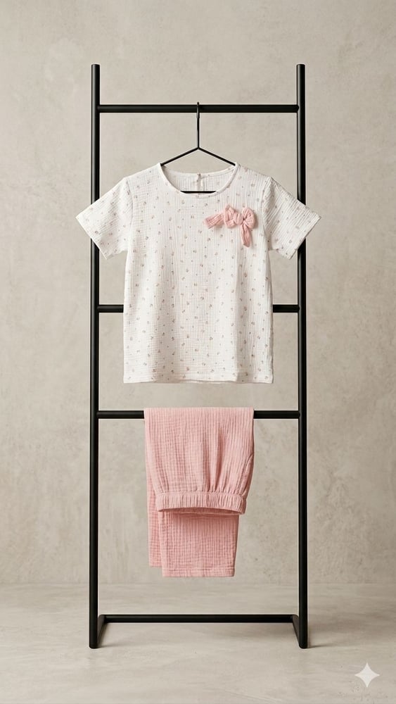 طقم "كاندي" الوردي (Candy Pink Set)