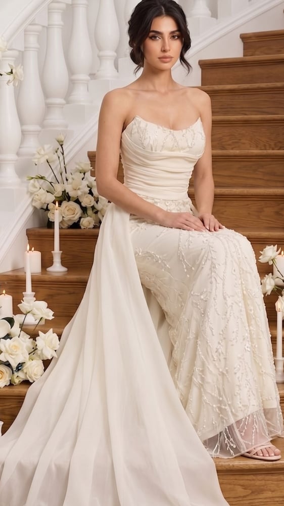 فستان النور الملكي" (Royal Light Gown)