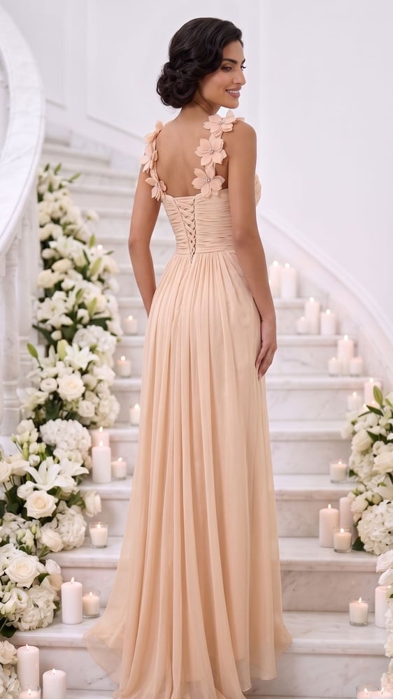فستان "سيرين فلورا" (Serene Flora Gown)