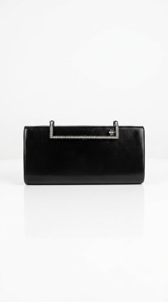 "كلتش إليزا العنابي" (Eliza Burgundy Clutch)