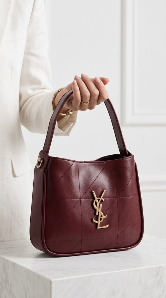 Evangeline Burgundy Bag
