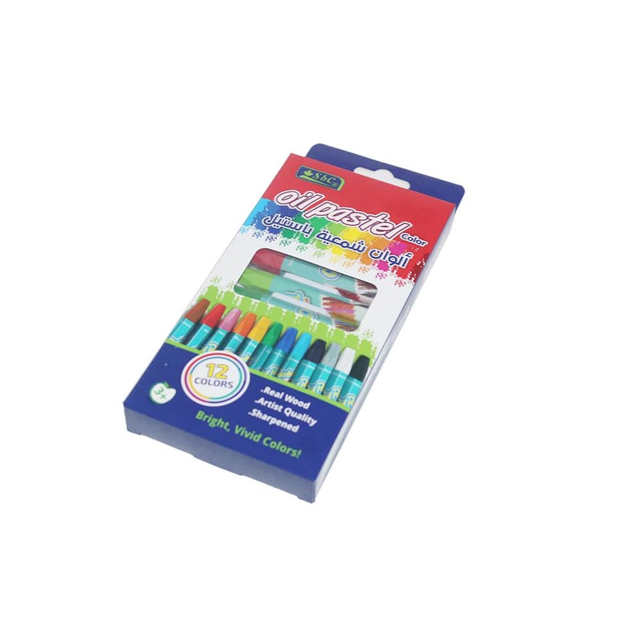 Pastel wax colors 12 colors SBC model 5180006000008