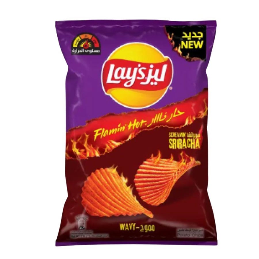 ليز بطاطس حار نار 170غ 6281036003751