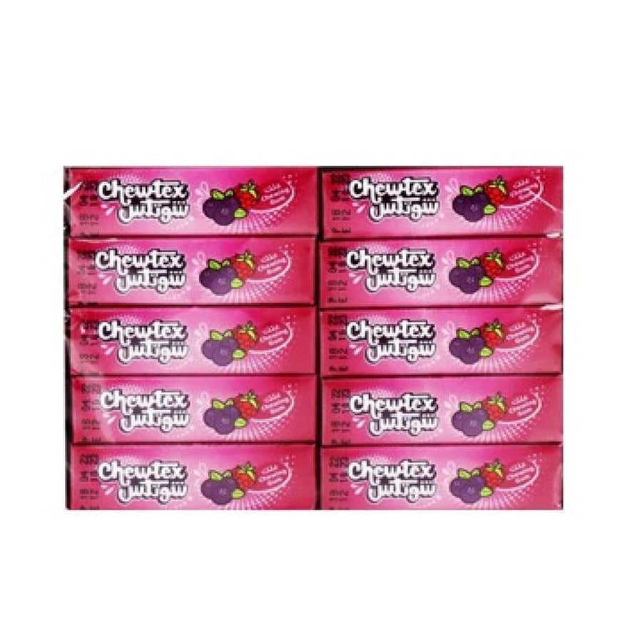 علك شوتكس بنكهة التوت 5شرائح*20 حبه 250 جرام modil:796648211259