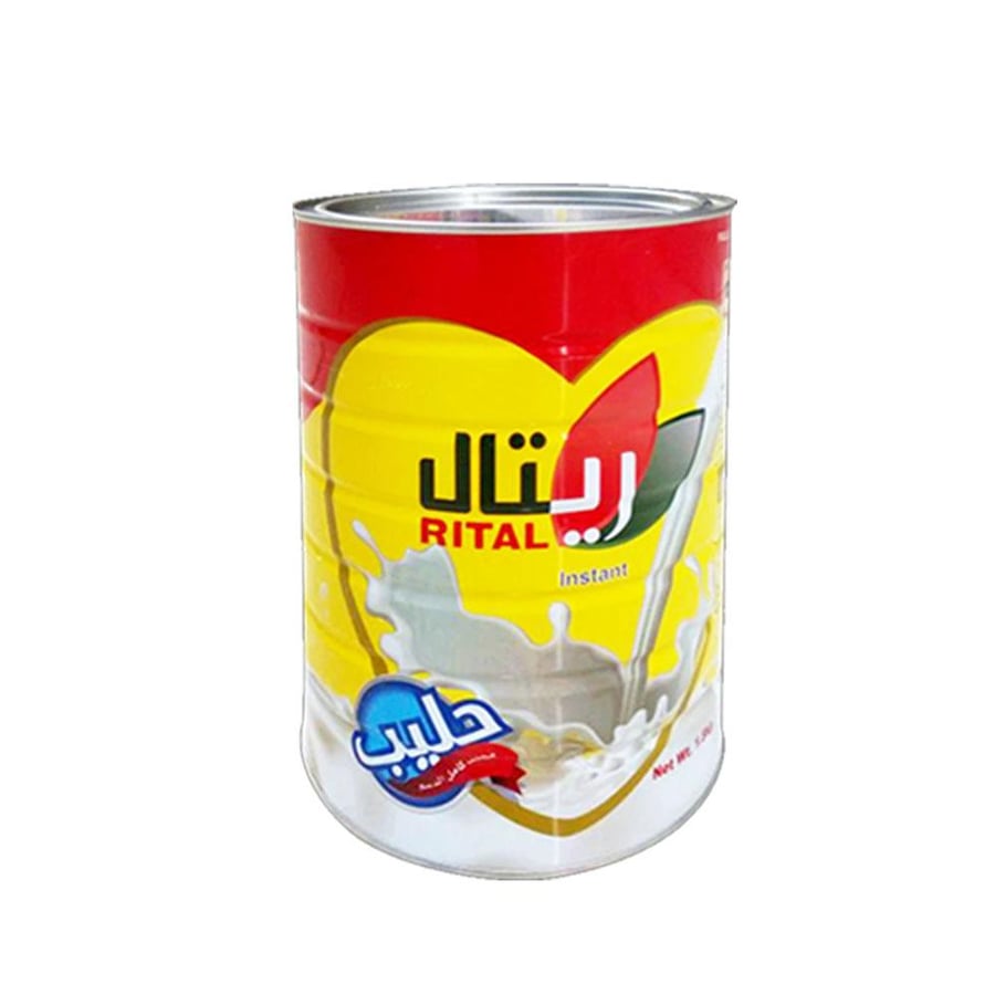 حليب مجفف كامل الدسم ريتال 1800 جرام