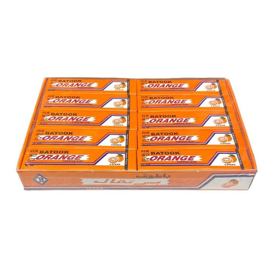 باطوق - علك بنكهة البرتقال 20×12.5جم modil:796648103257