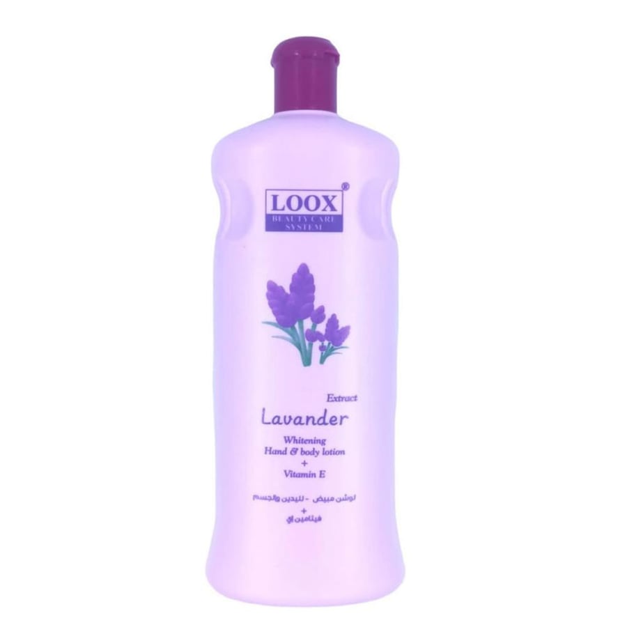 Lavender lotion whitening for hands and body from Lux - 600 ml